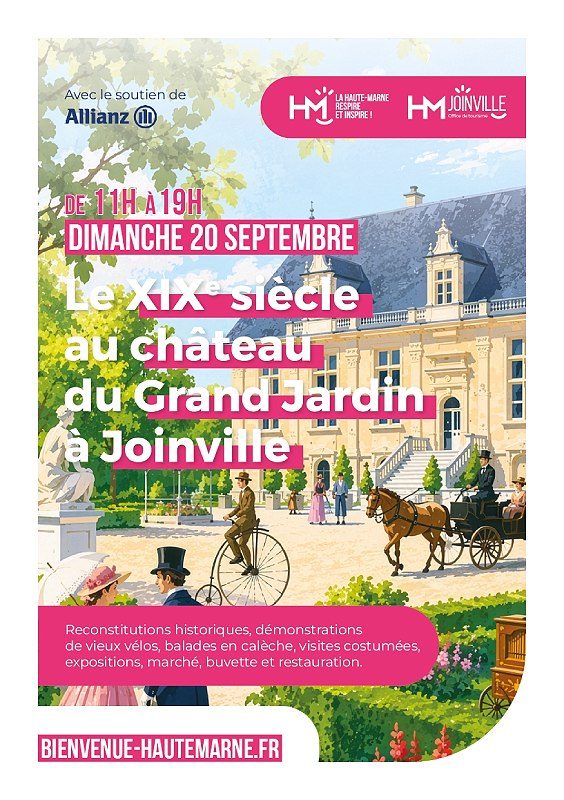 Le XIXe au château du Grand Jardin de Joinville