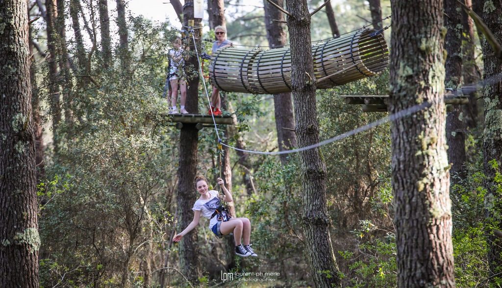 Accrobranche Mimizan : Parc Landes Aventure