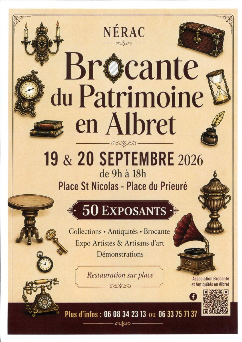 Brocante du Patrimoine en Albret