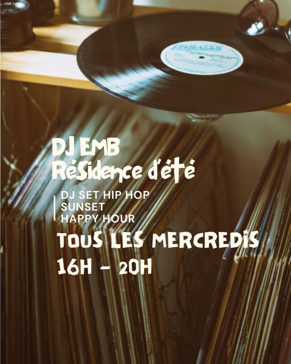 Dj Set EMB Hip-hop Vinyls & Happy Hour, chez Dodue