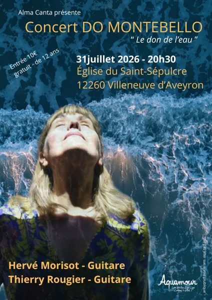 Concert Villeneuve - "Le don de l'eau"