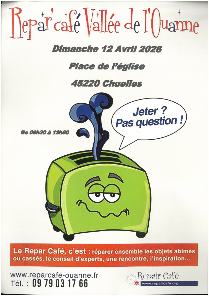 Repair'Café de la Vallée de l'Ouanne