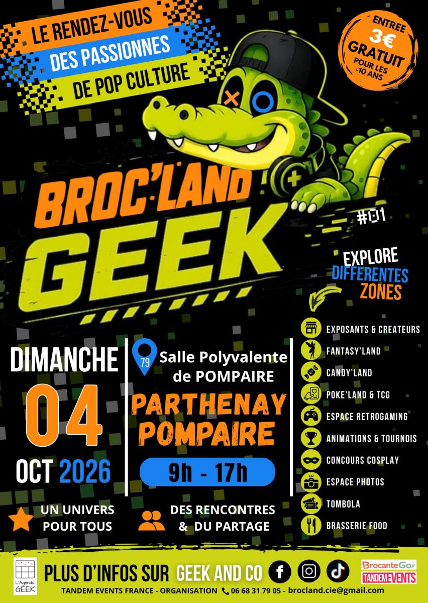 Broc land geek !