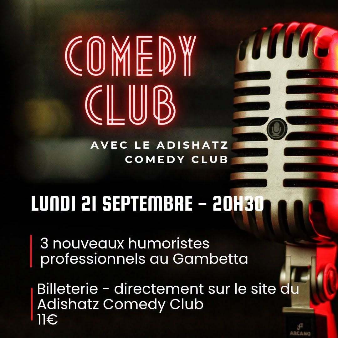 Comedy Club au Gambetta