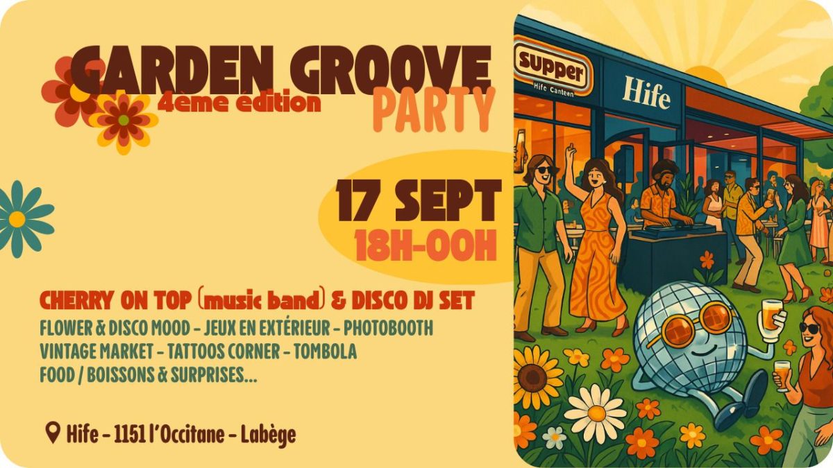 GARDEN GROOVE PARTY
