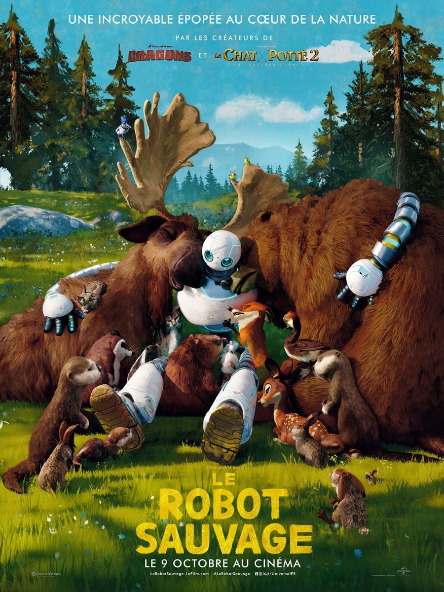 Cinéma en plein air : Le Robot Sauvage