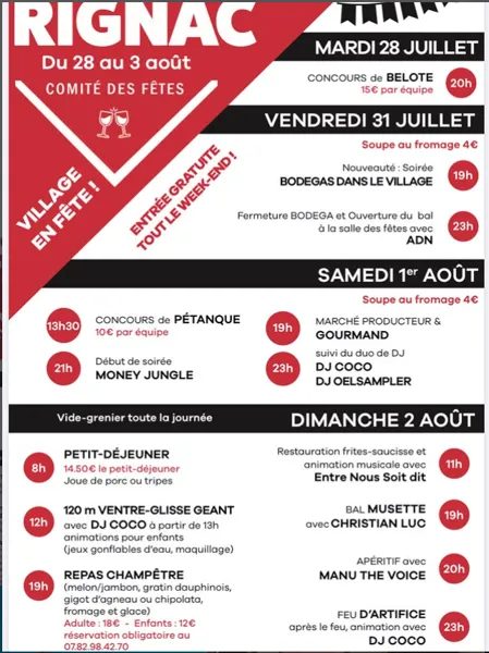Fête votive de Rignac