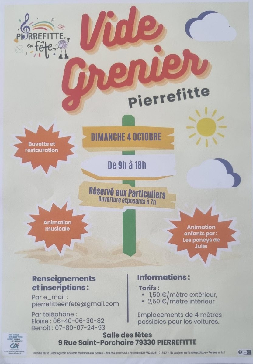 Vide Grenier Pierrefitte