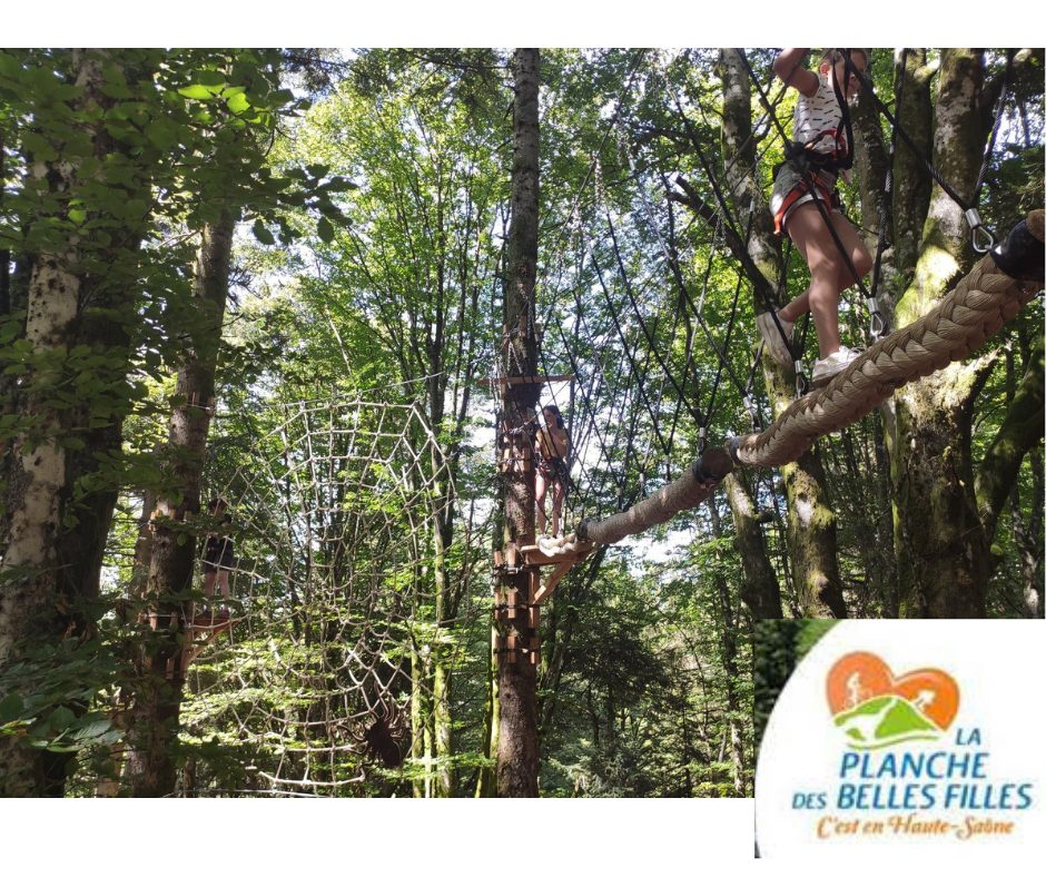 ACCRO'PLANCHE - Parcours dans les arbres