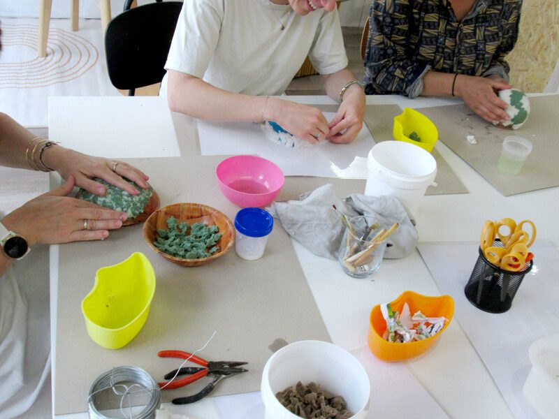 Atelier de création enfant 5/7 ans - Papier mâché