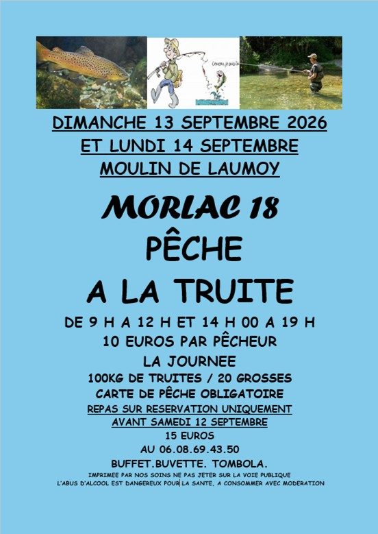 Pêche à la truite et brocante