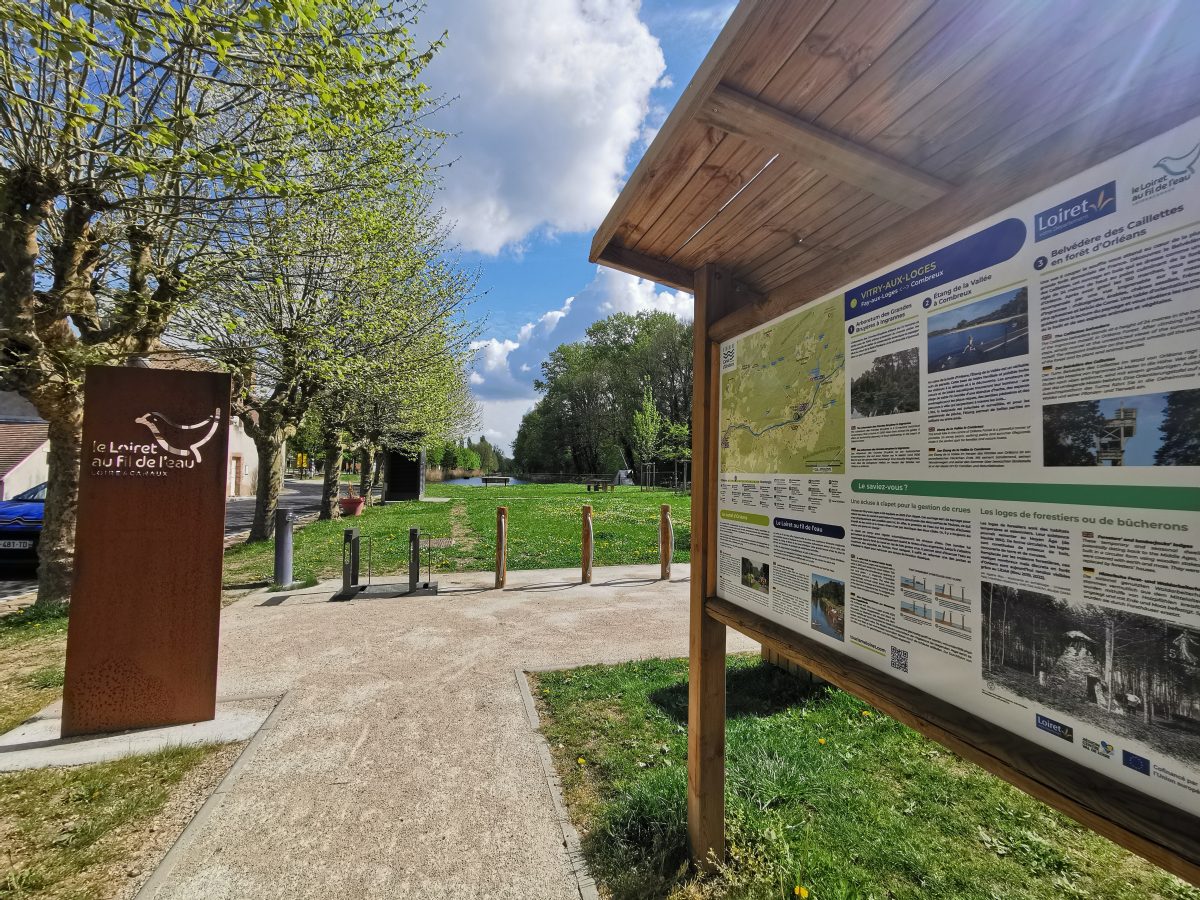 Aire de services du Canal d'Orléans à Vitry-aux-Loges