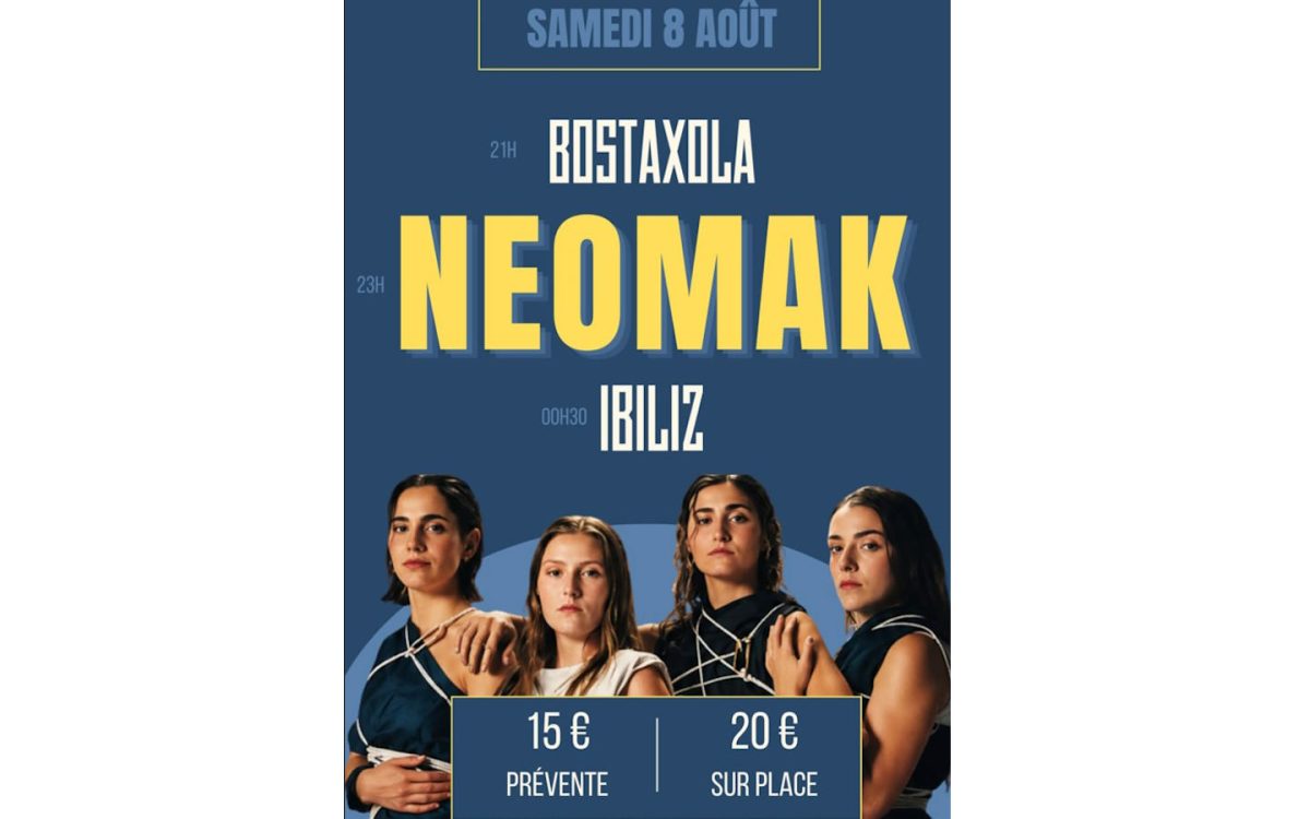 Fêtes de village : concert de Neomak