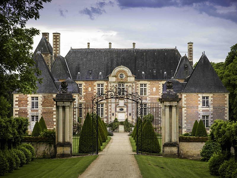 Jardin du château de Jussy